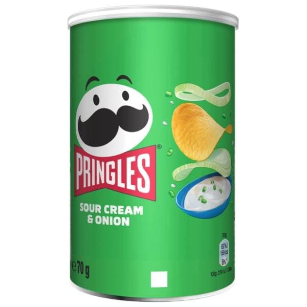PRINGLES čips sour cream & onion 70g 0