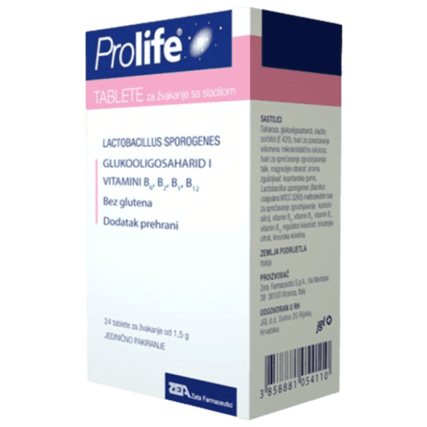 PROLIFE Probiotik pastile za žvakanje 24kom 0