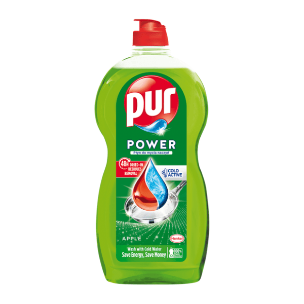 PUR Power deterdžent za suđe apple 450ml 0