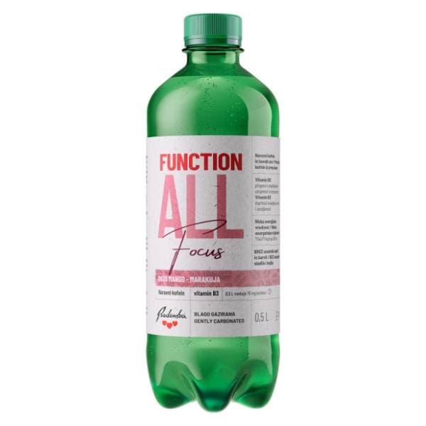 RADENSKA Function All Focus gazirana voda 0,5l 0
