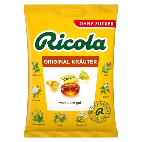 RICOLA Original bomboni 75g 0