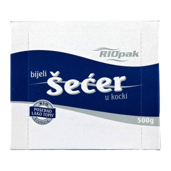 RIO PAK bijeli šećer kocka 500g 0