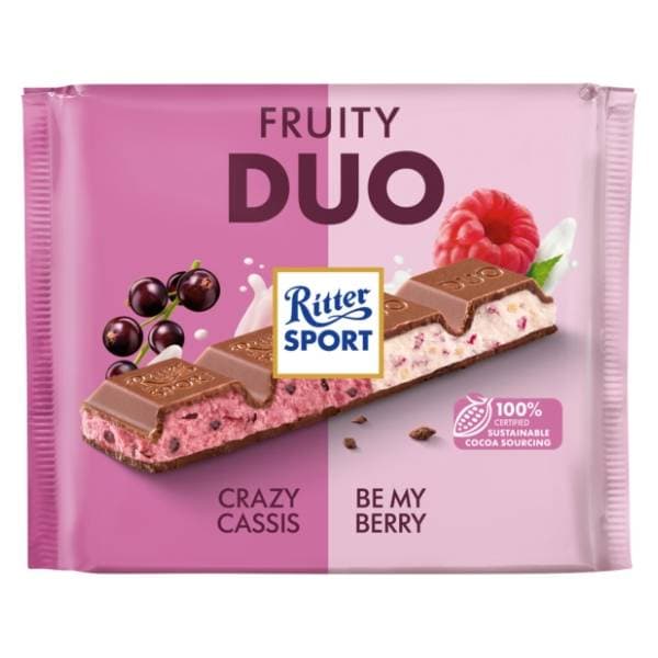 RITTER SPORT čokolada fruity duo 218g 0
