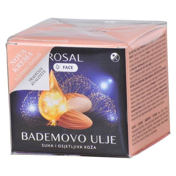 ROSAL Clean hranjiva krema bademovo ulje 50ml 0