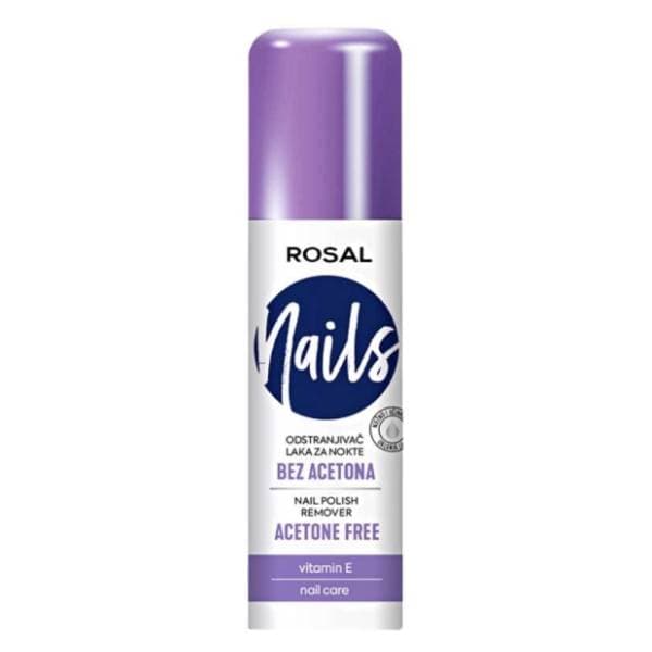 ROSAL odstranjivač laka za nokte bez acetona 85ml 0
