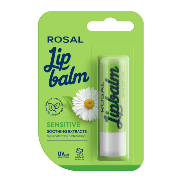 ROSAL Sensitive kamilica balzam za usne 4,8g 0