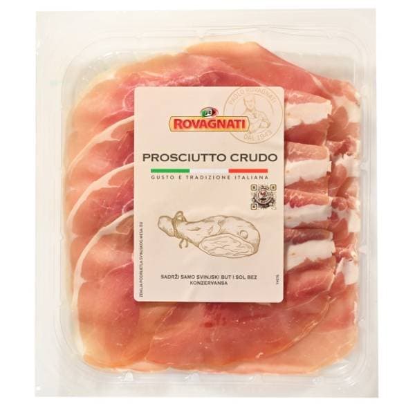 ROVAGNATI Prosciutto Crudo pršut narezak 100g 0