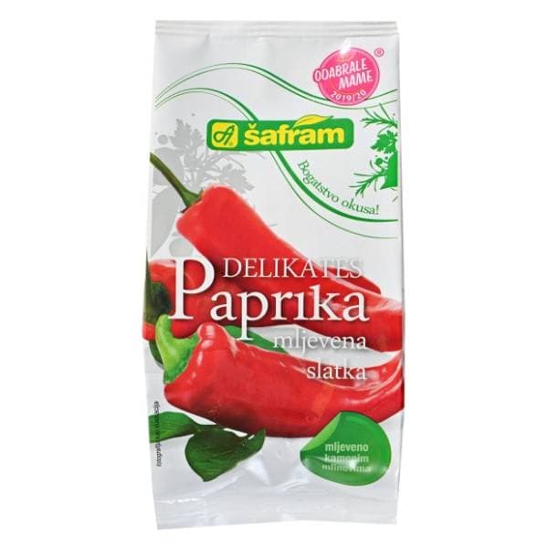 ŠAFRAM Delikates paprika mljevena slatka 100g 0