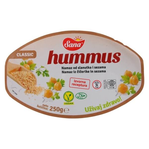 SANA Classic hummus namaz 250g 0