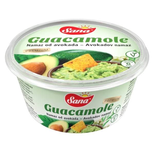 SANA Guacamole namaz od avokada bez glutena 200g 0