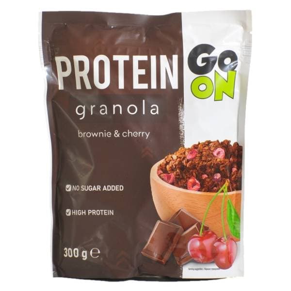 GO ON granola brownie & cherry 300g 0