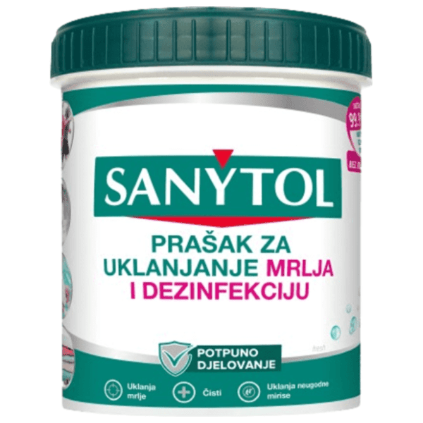 SANYTOL prašak za uklanjanje mrlja i dezinfekciju 450gr 0