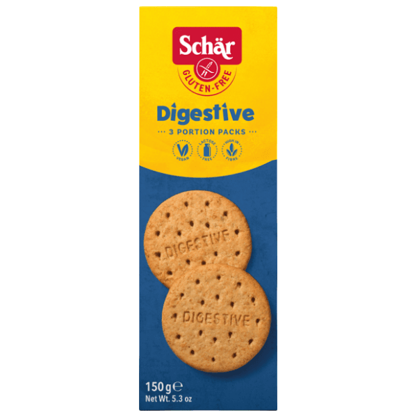 SCHAR Digestive keksi bez glutena 150g 0