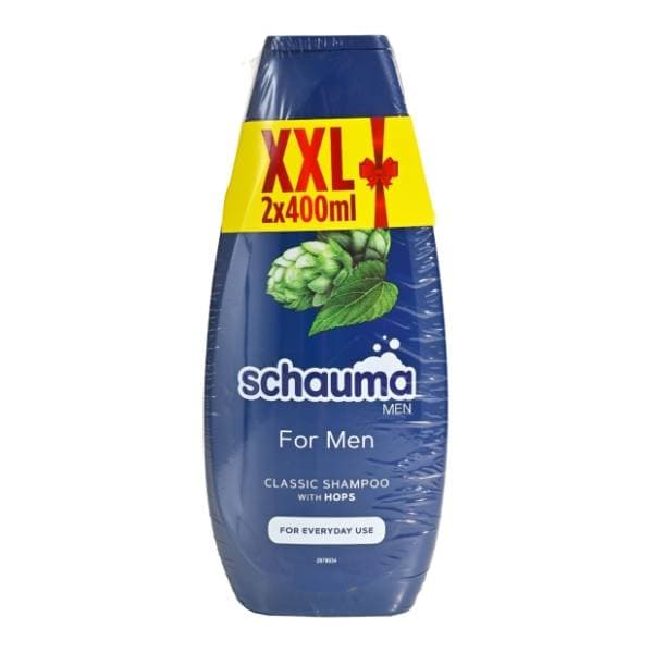 SCHAUMA For men classic šampon 2x400ml 0