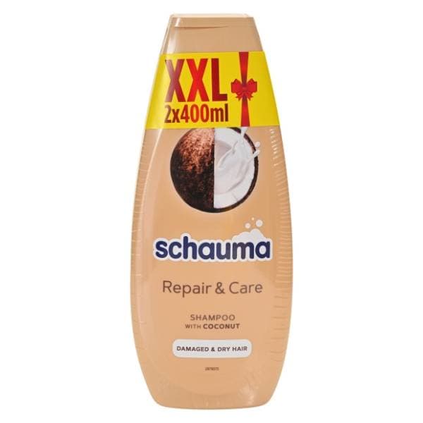 SCHAUMA Repair & care šampon kokos 2x400ml 0