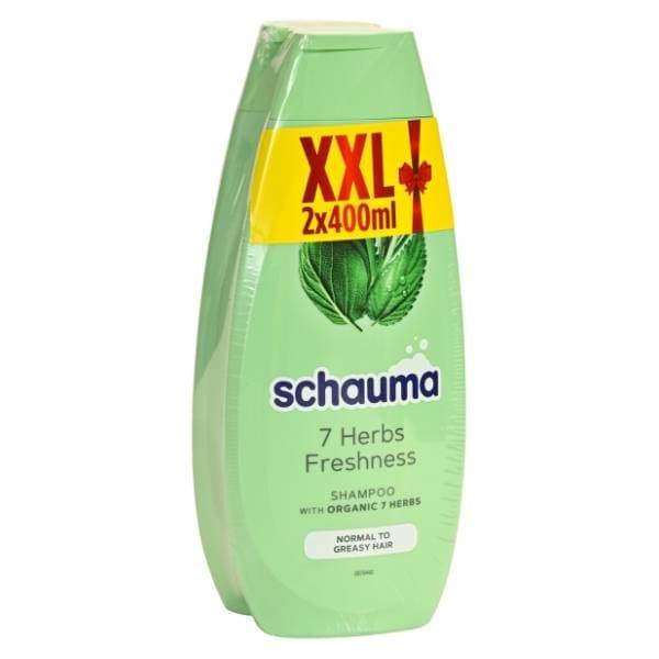 SCHAUMA šampon 7 trava 2x400ml 0