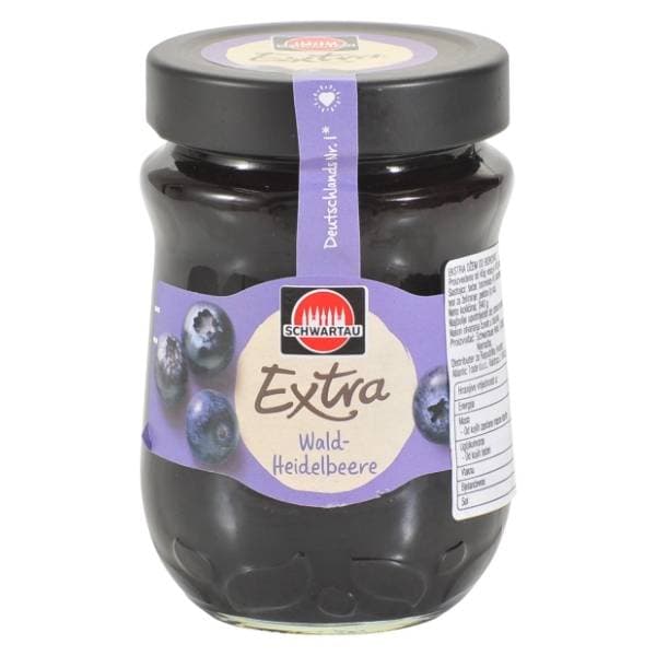 SCHWARTAU Ekstra džem od borovnice 340g 0
