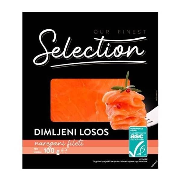 SELECTION dimljeni losos 100g 0