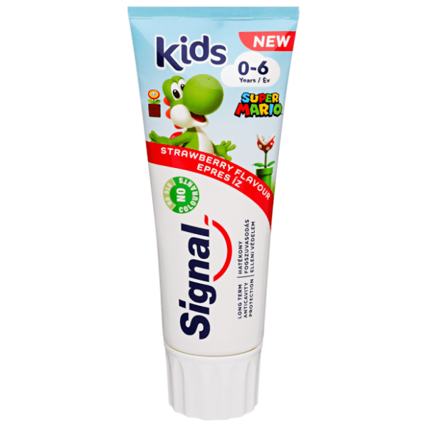 SIGNAL Kids zubna pasta strawberry 0-6g 75ml 0