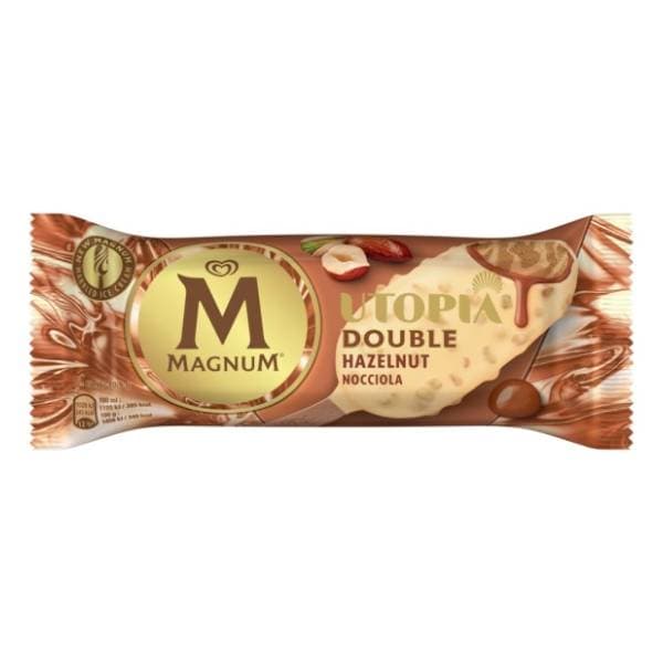 Sladoled MAGNUM Double gold lješnjak 85ml 0