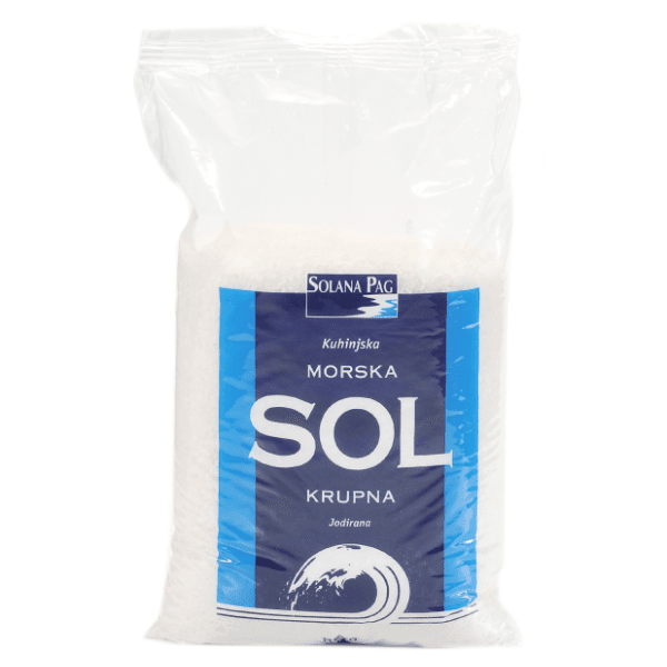 SOLANA PAG Krupna morska sol 5kg 0
