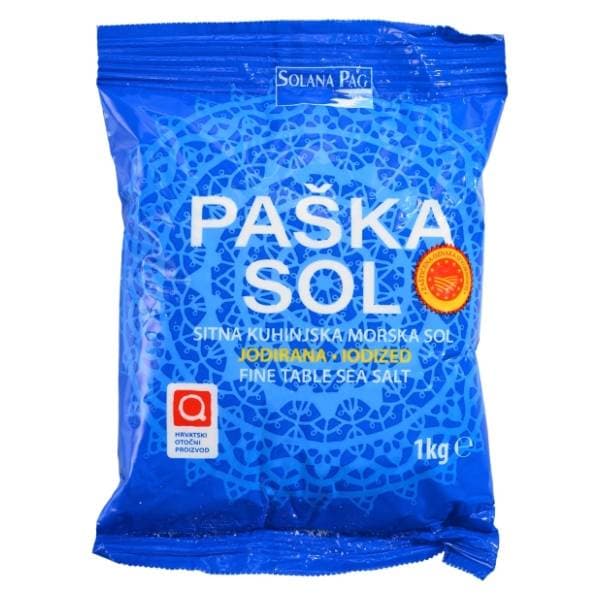 SOLANA PAG Sitna morska sol 1kg 0
