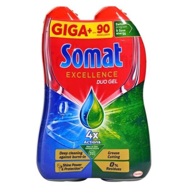 SOMAT Excellence duo gel 2x810ml 0