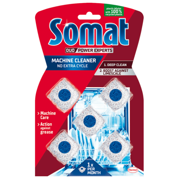 SOMAT Machine cleaner sredstvo za čišćenje perilice 5x19g 0