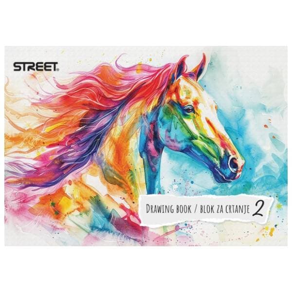 STREET blok za crtanje broj 2 10listova 0