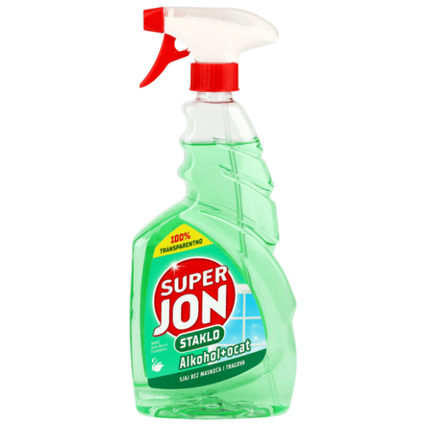 SUPER JON Aloe Vera & eucalyptus sredstvo za staklo 650ml 0