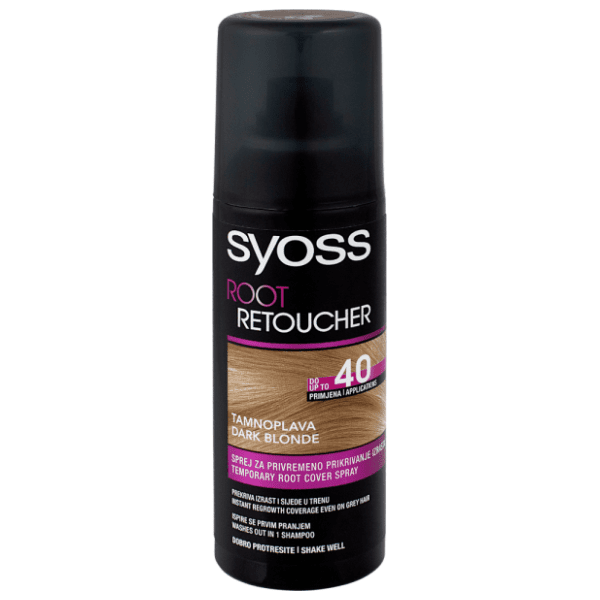 SYOSS Root retoucher 40 tamnoplava 120ml 0