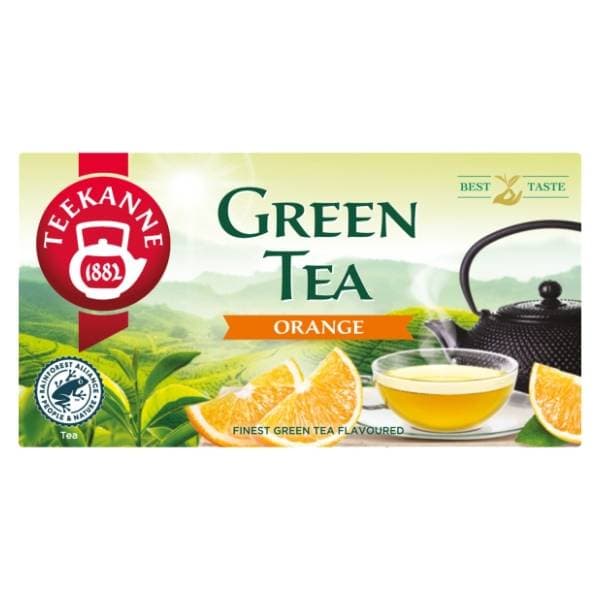 TEEKANNE zeleni čaj naranča 35g 0