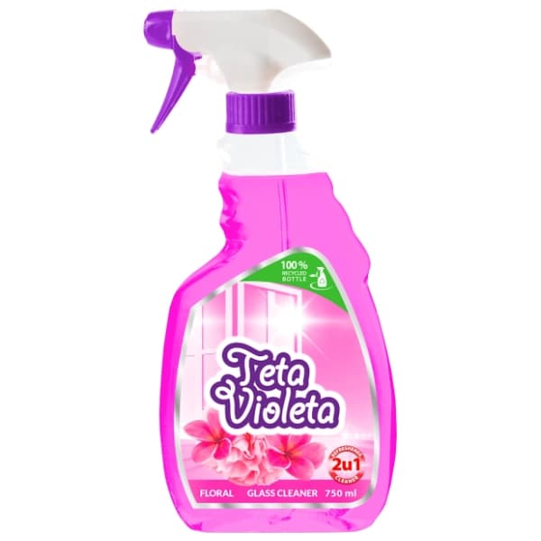 TETA VIOLETA Floral sredstvo za staklo 750ml 0