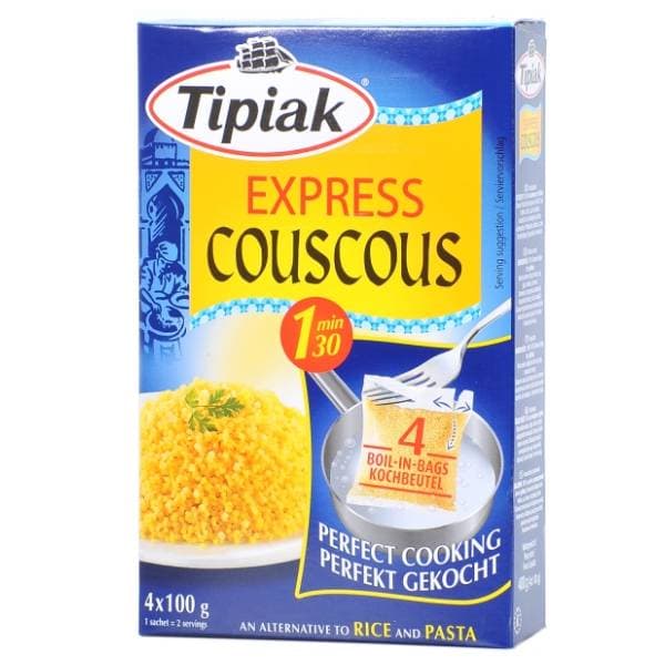 TIPIAK Express kus kus 4x100g 0