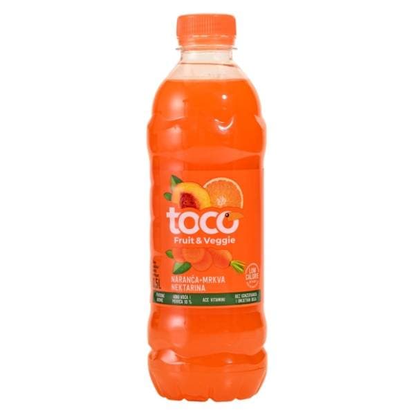 TOCO naranča mrkva nektarina 0,5l 0