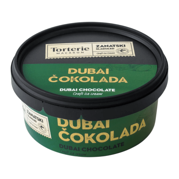 TORTERIE MACARON Dubai čokolada sladoled 0,5l 0