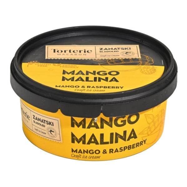 TORTERIE MACARON mango malina sladoled 500ml 0
