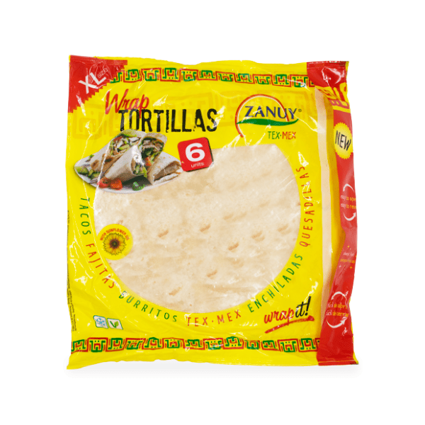 ZANUY Wrap tortilje 6x25cm 375g 0