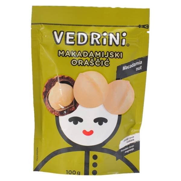 VEDRINI makadamijski oraščić 100g 0