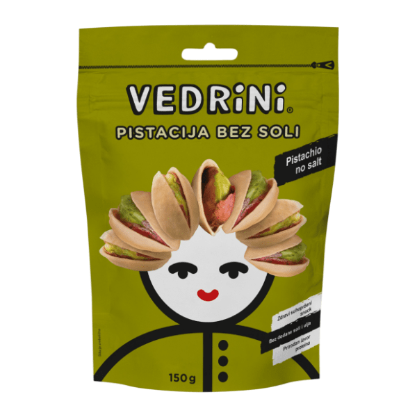 VEDRINI pistacija suhoprženi neslani 150g 0