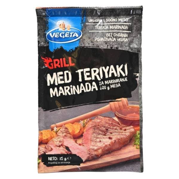 VEGETA Grill Med Teriyaki marinada 75g 0