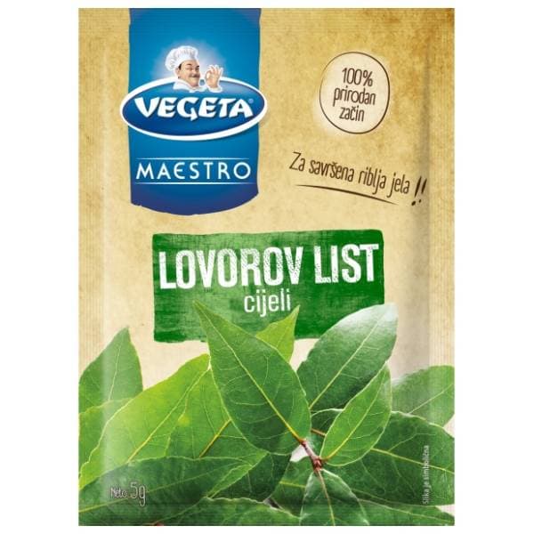 VEGETA Maestro Lovorov list cijeli 5g 0