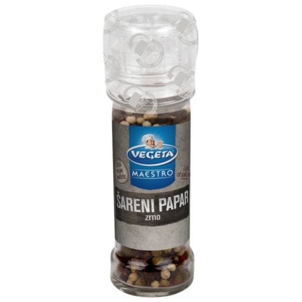 VEGETA Maestro Šareni papar zrno 40g 0