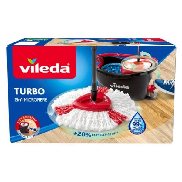 VILEDA Turbo 2in1 microfibre set za čišćenje 0