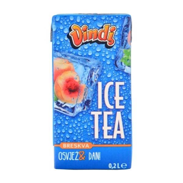 VINDI ledeni čaj breskva 3x200ml 0
