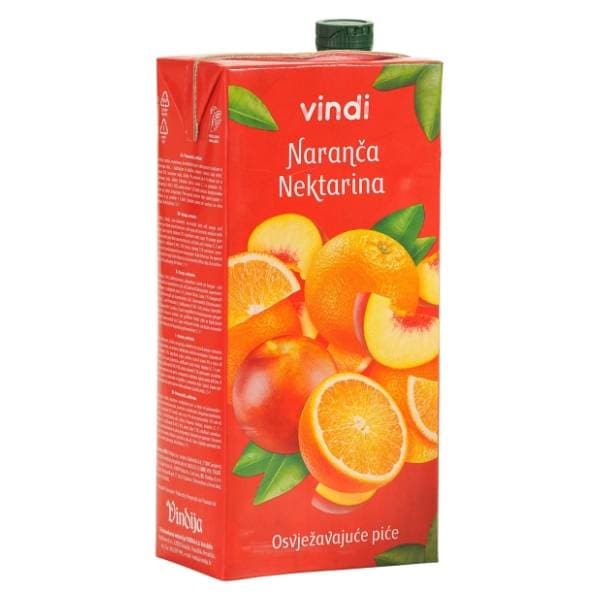 VINDI naranča nektarina sok 2l 0