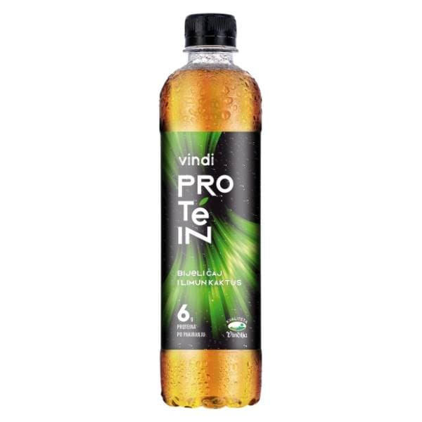 VINDI Protein bijeli čaj i limun kaktus 0,5l 0