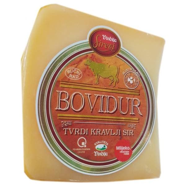 VINDIJA Bovidur tvrdi kravlji sir 280g 0