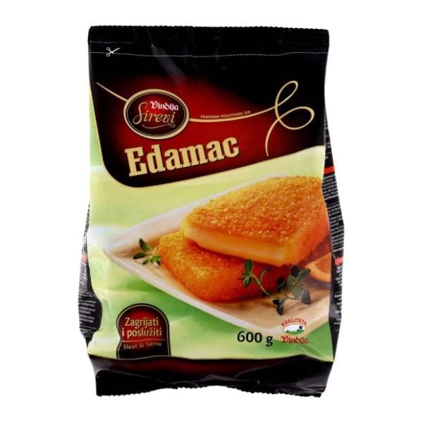 VINDIJA Edamac panirani polutvrdi sir 600g 0