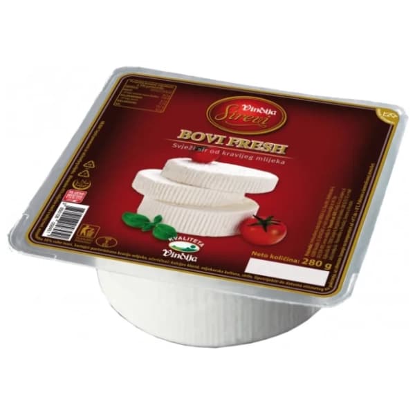 VINDIJA SIREVI Bovi Fresh sviježi sir 280g 0